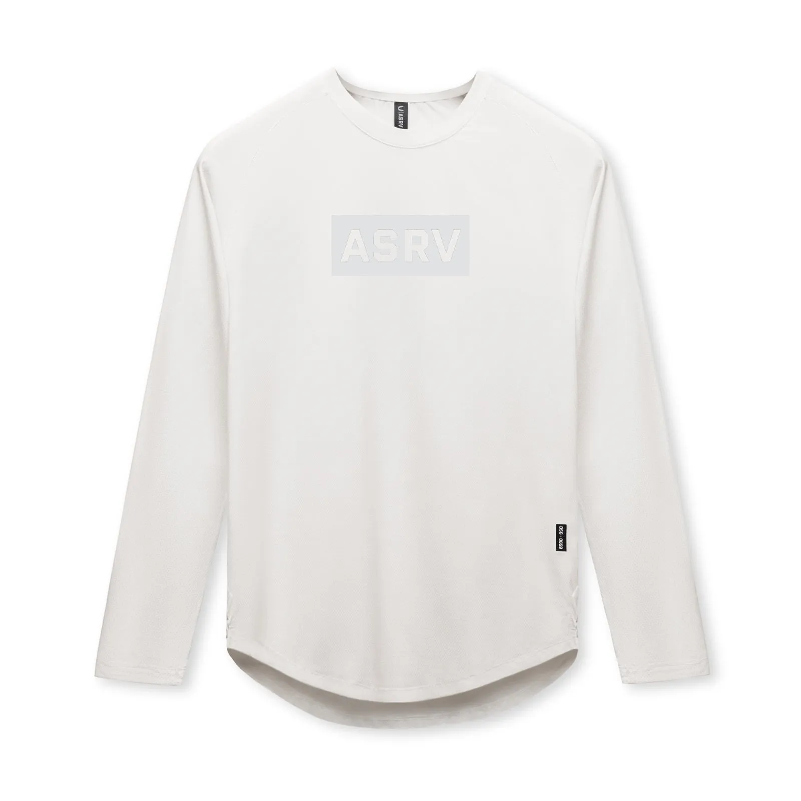 0659. Silver-Lite™ 2.0 Established Long Sleeve - Stone "Box Logo"