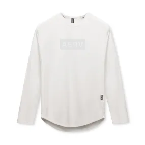 0659. Silver-Lite™ 2.0 Established Long Sleeve - Stone "Box Logo"