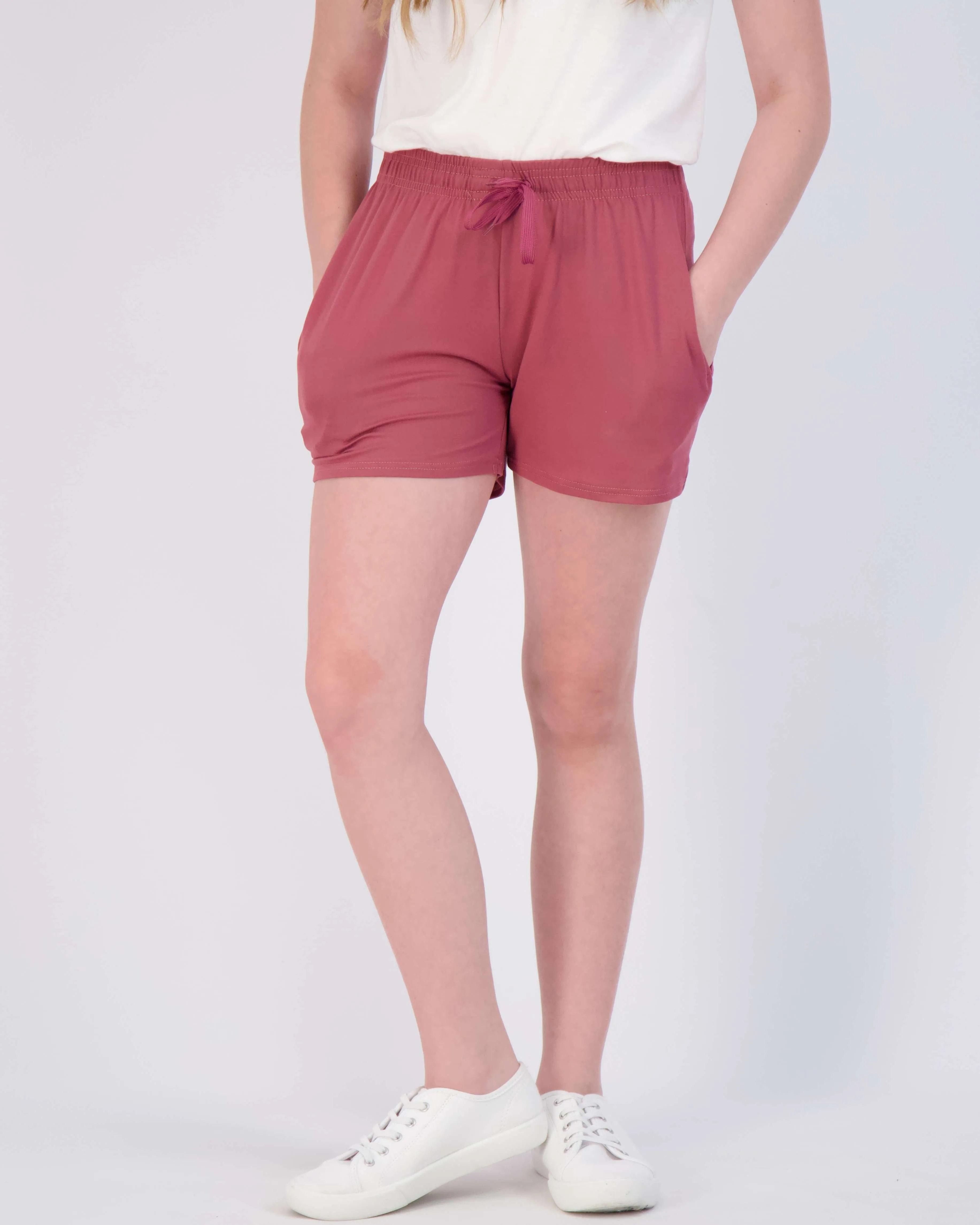 3 Pack: Girls' Lounge Comfy Shorts with Drawstring