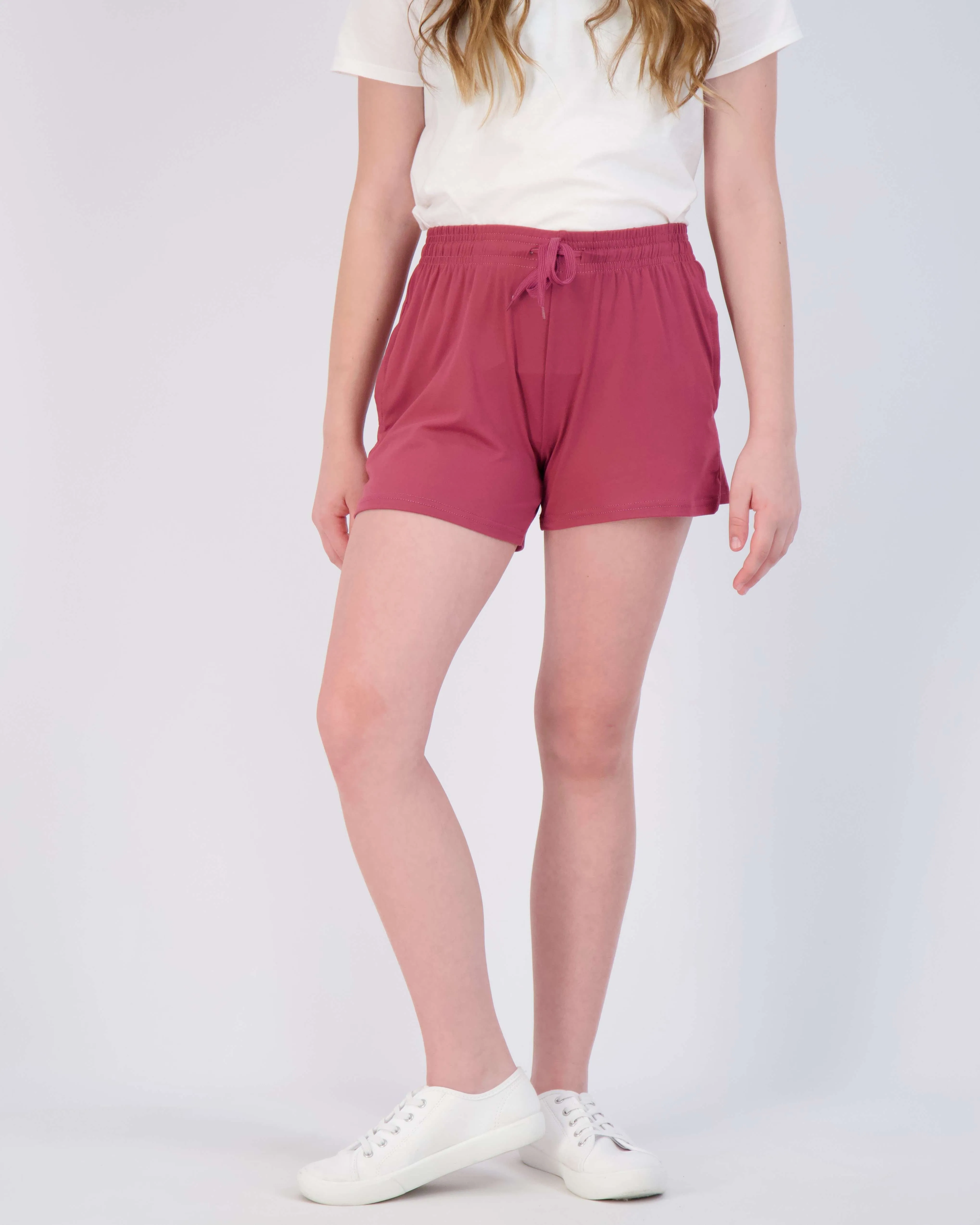 3 Pack: Girls' Lounge Comfy Shorts with Drawstring