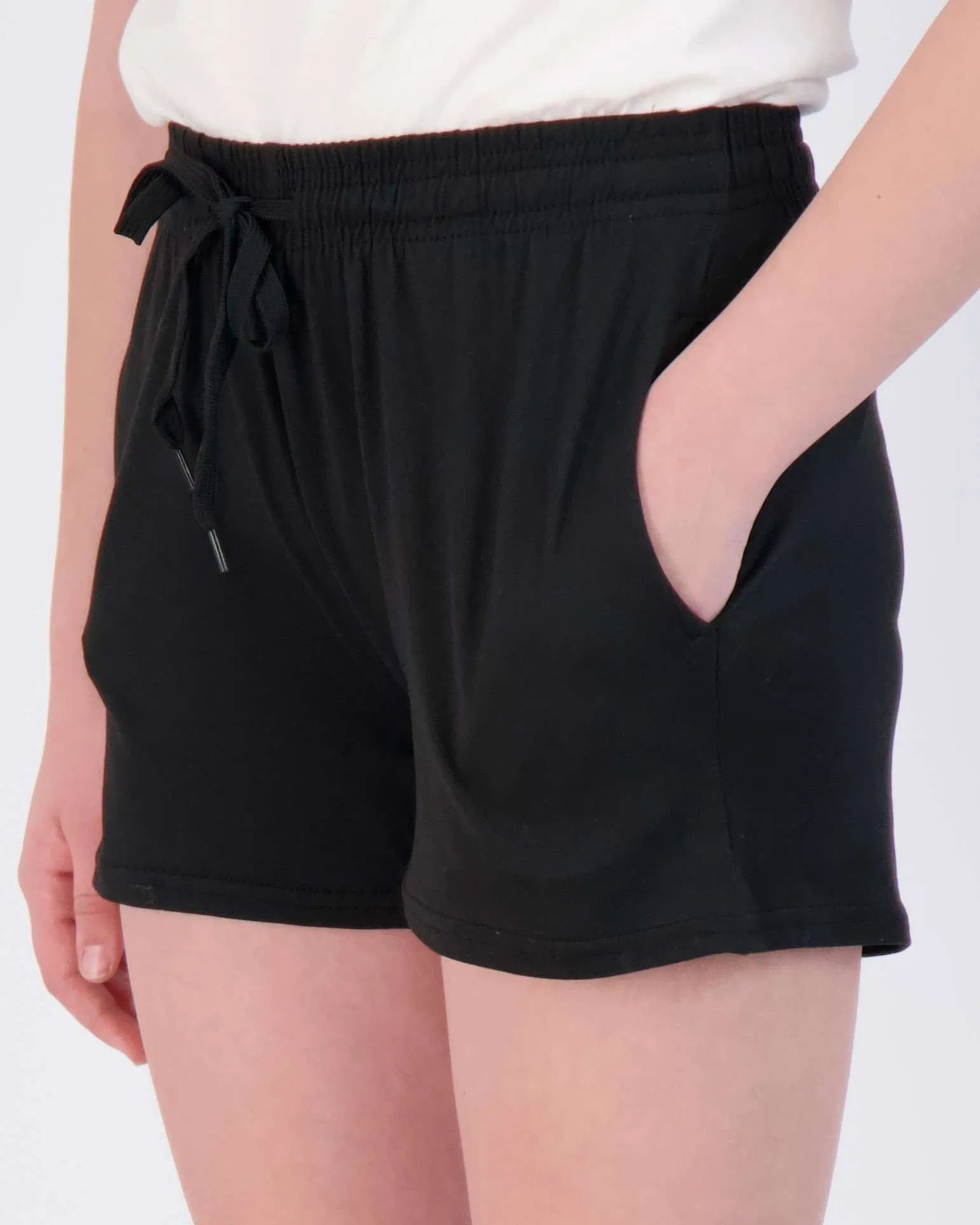 3 Pack: Girls' Lounge Comfy Shorts with Drawstring