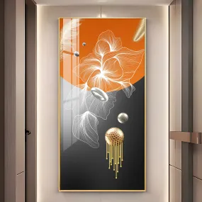 Abstract Modern Decorative Premium Acrylic Vertical Wall Art