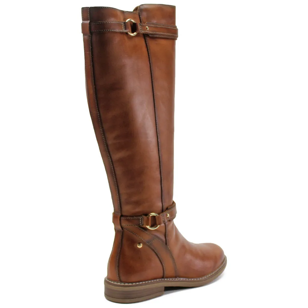 Aldaya Leather Women's Calf Length Boots