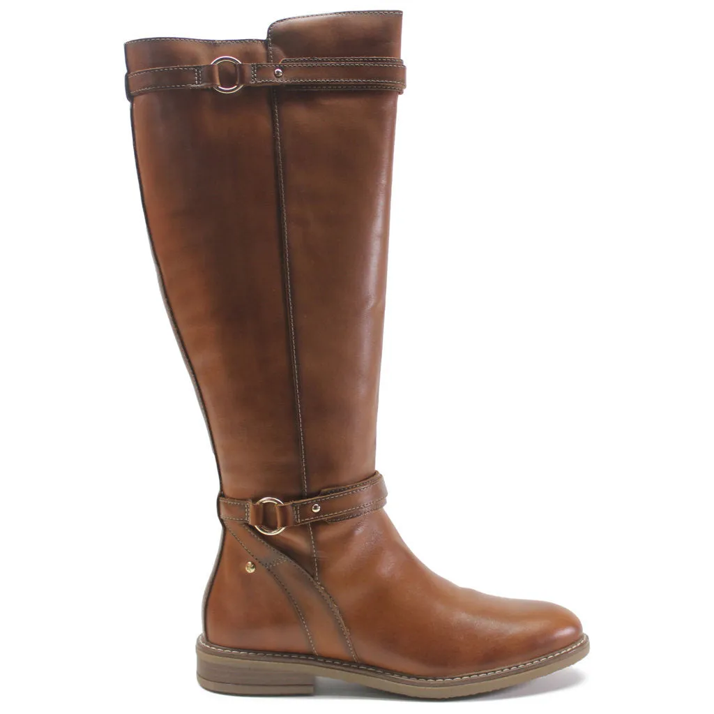 Aldaya Leather Women's Calf Length Boots