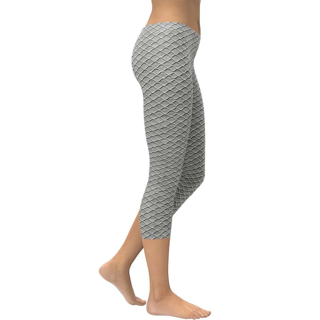 Anti Cellulite Pattern Capris