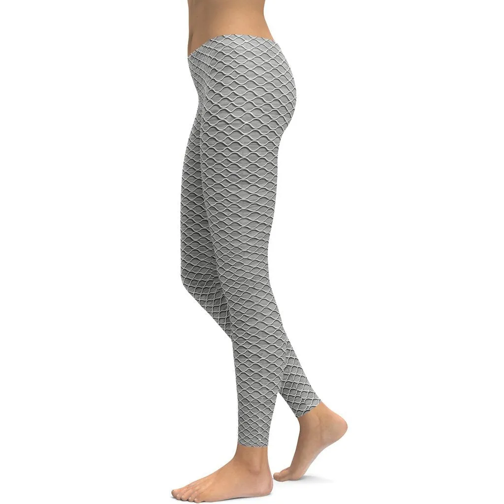 Anti Cellulite Pattern Leggings