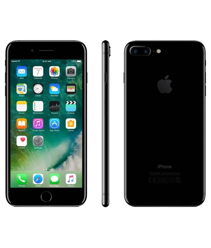 APPLE IPHONE 7 PLUS, 3GB RAM, 256 GB, 4G LTE, JET BLACK