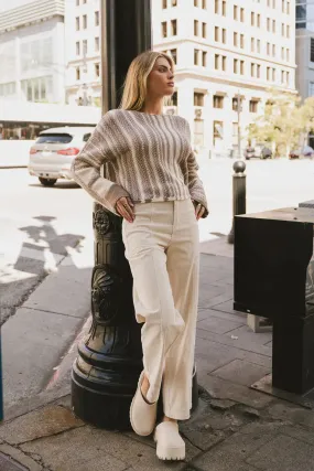 Ariella Corduroy Pants in Ivory