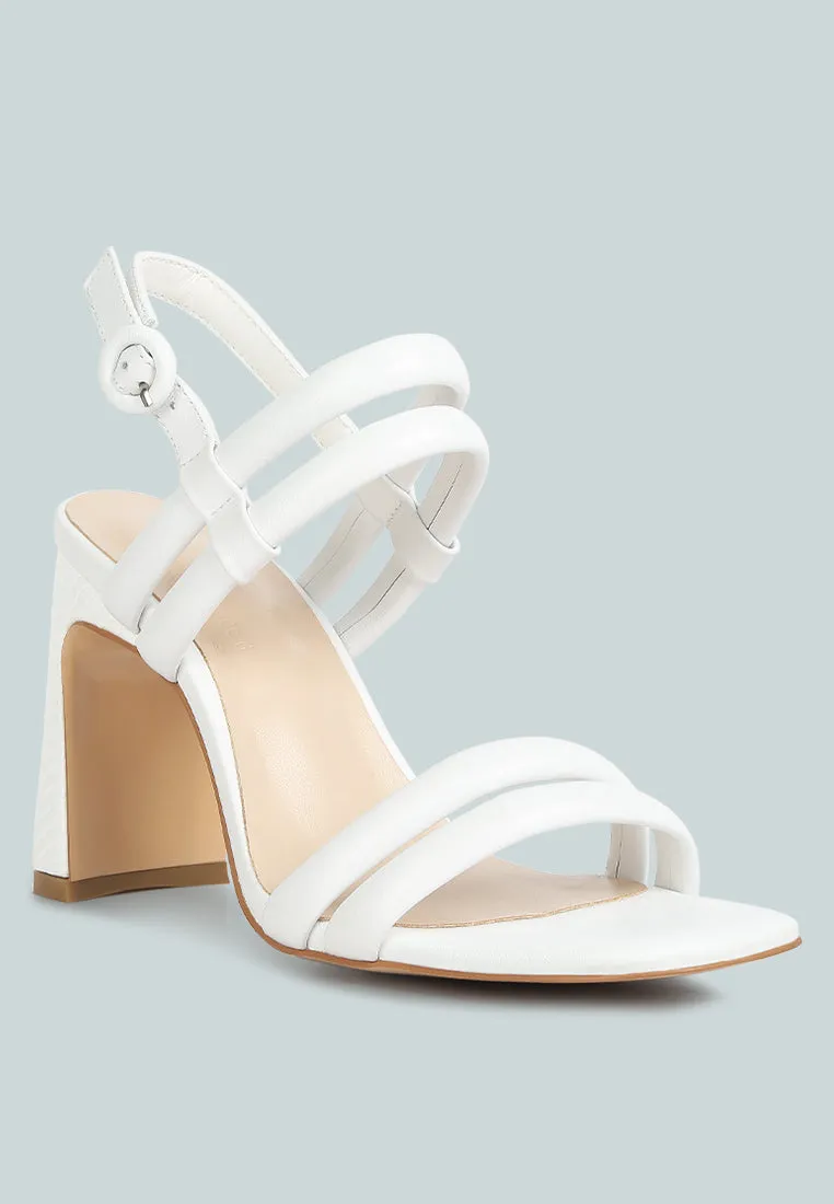 Avianna Slim Block Heel Sandal By Ruw