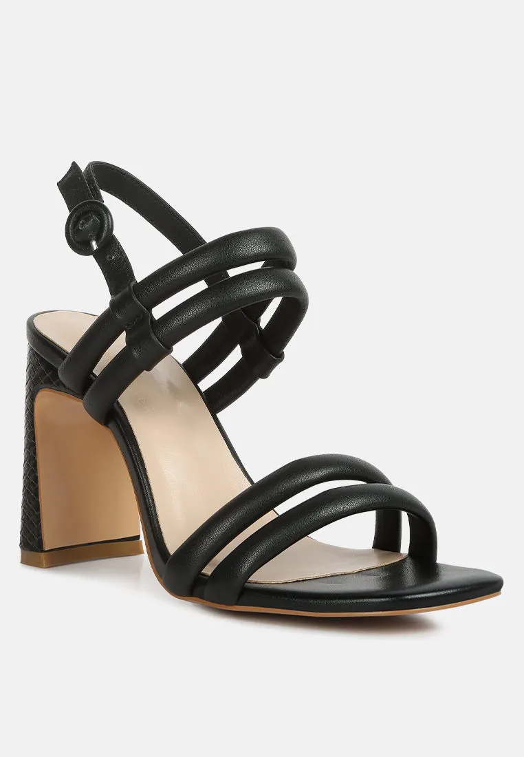 Avianna Slim Block Heel Sandal By Ruw