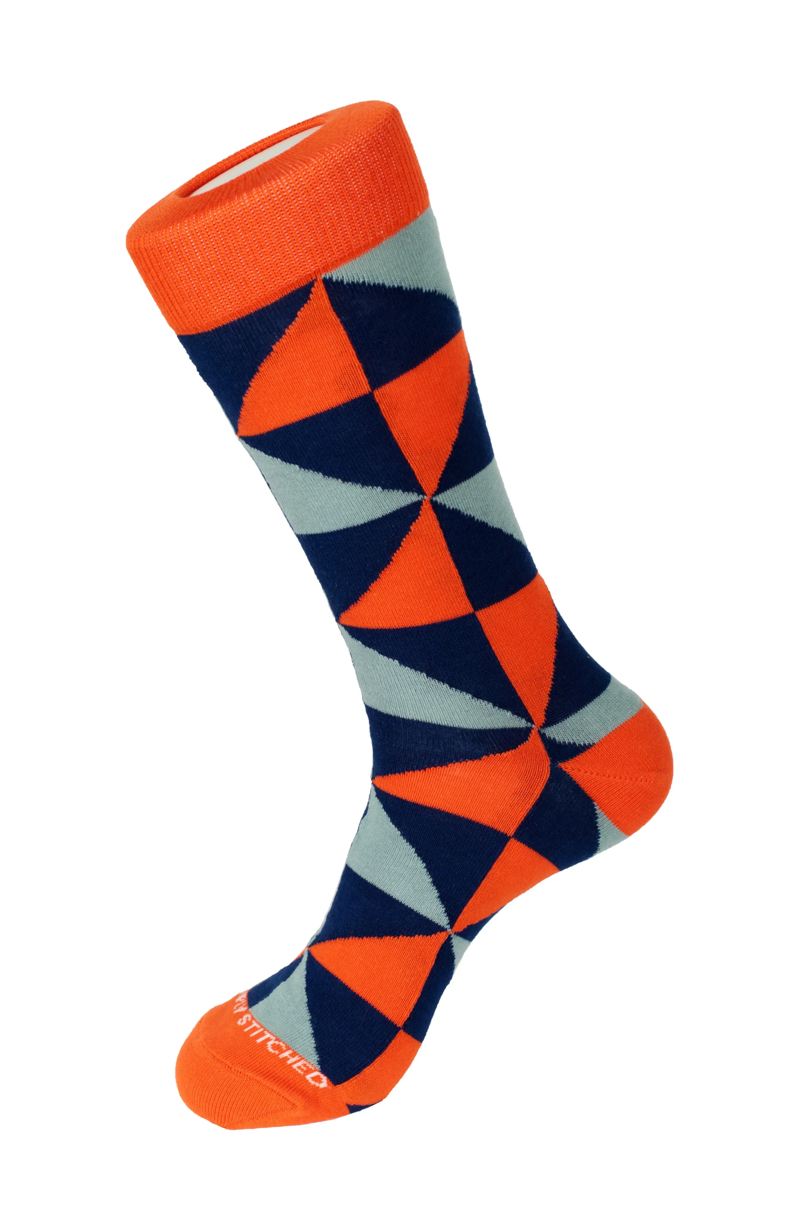 Balanced Diamond Crew Sock