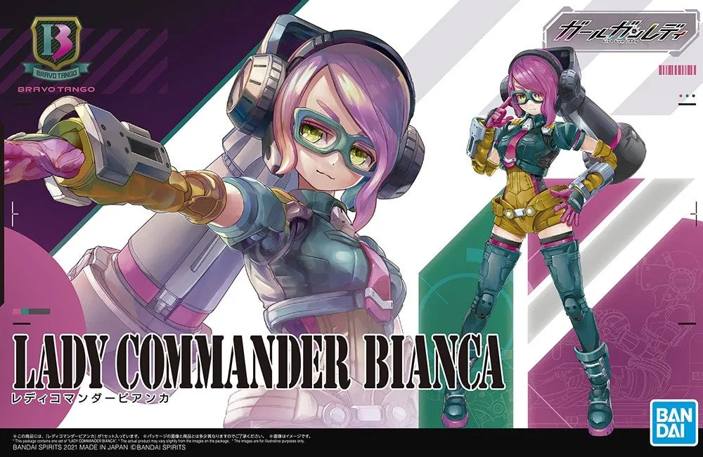 Bandai Girl Gun Lady Lady Commander Bianca Model Kit