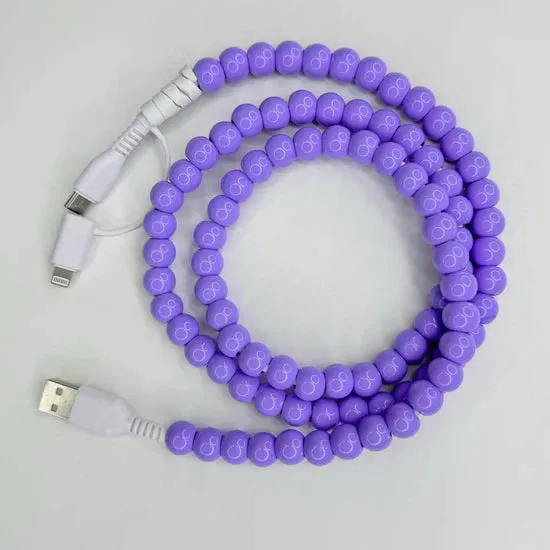 Beaded Phone Chargers