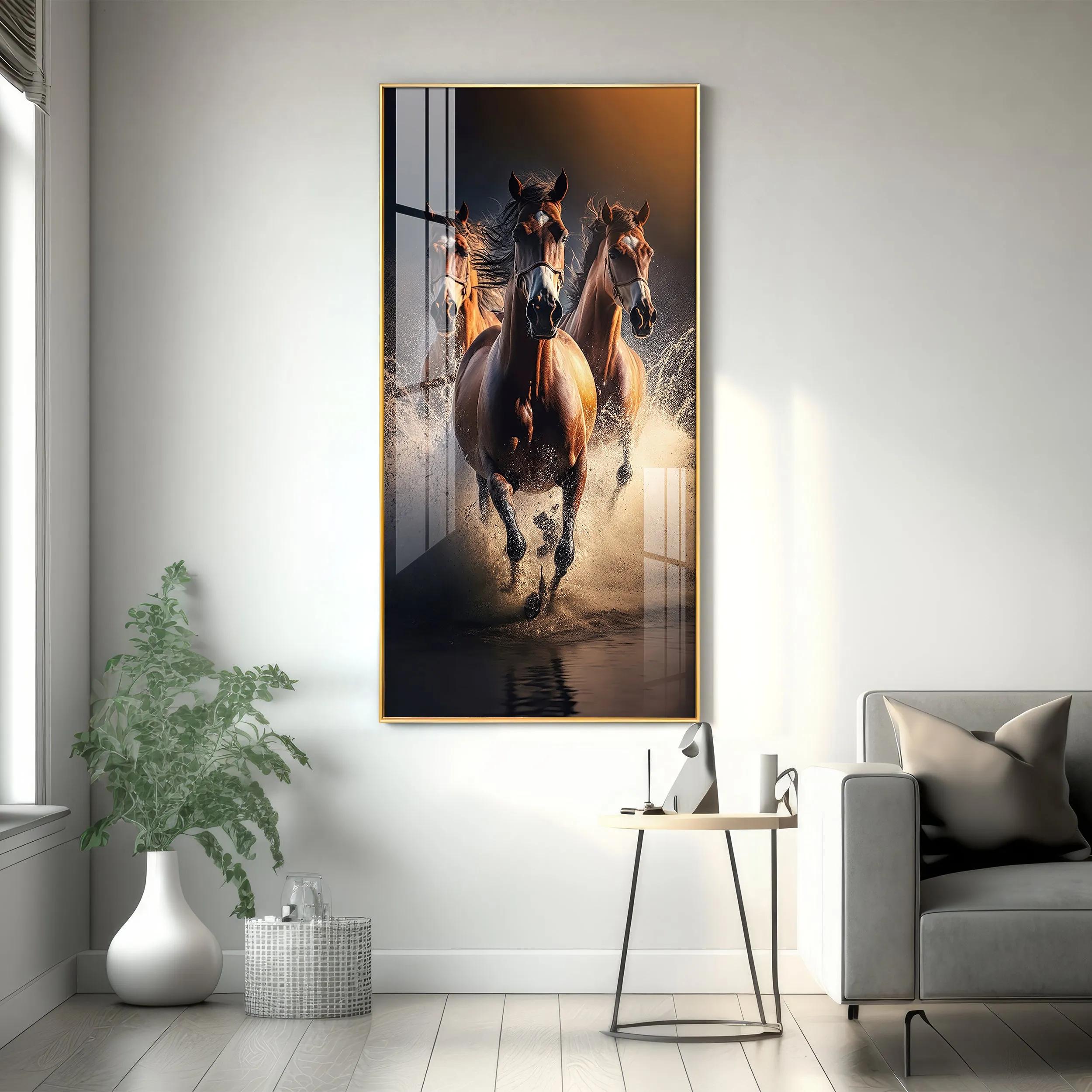 Beauty With Wilderness Premium Acrylic Vertical Wall Art