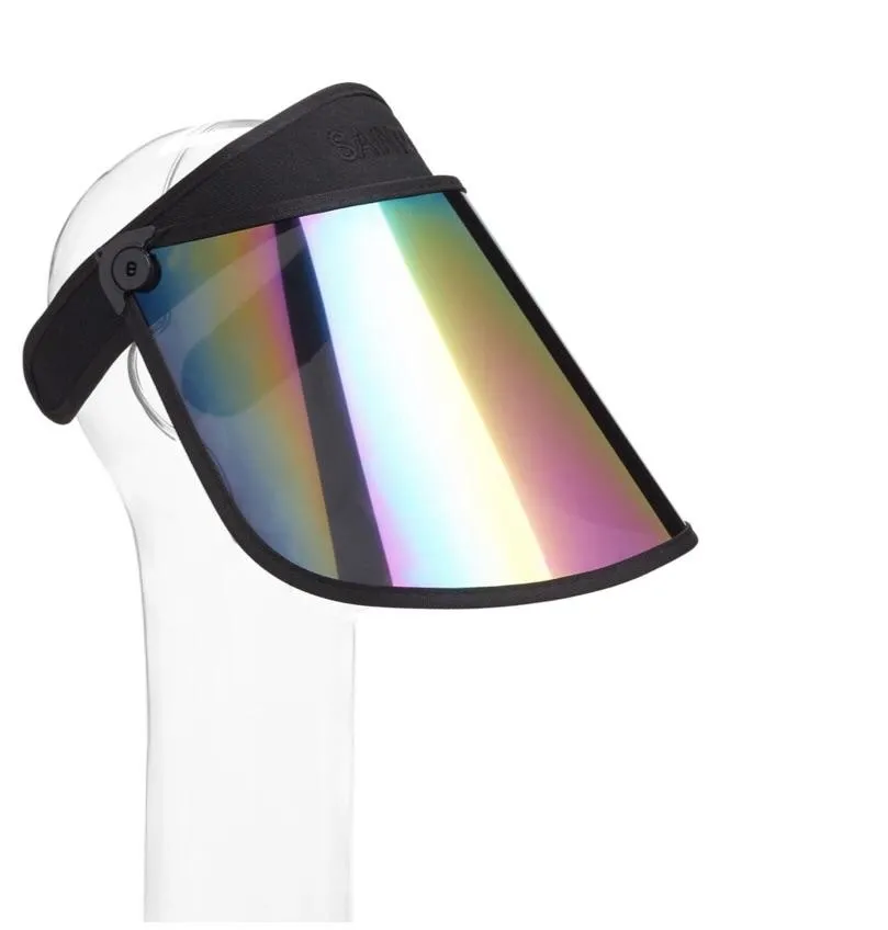 BLACK PAPARAZZI VISOR 1.0 Sun Hat