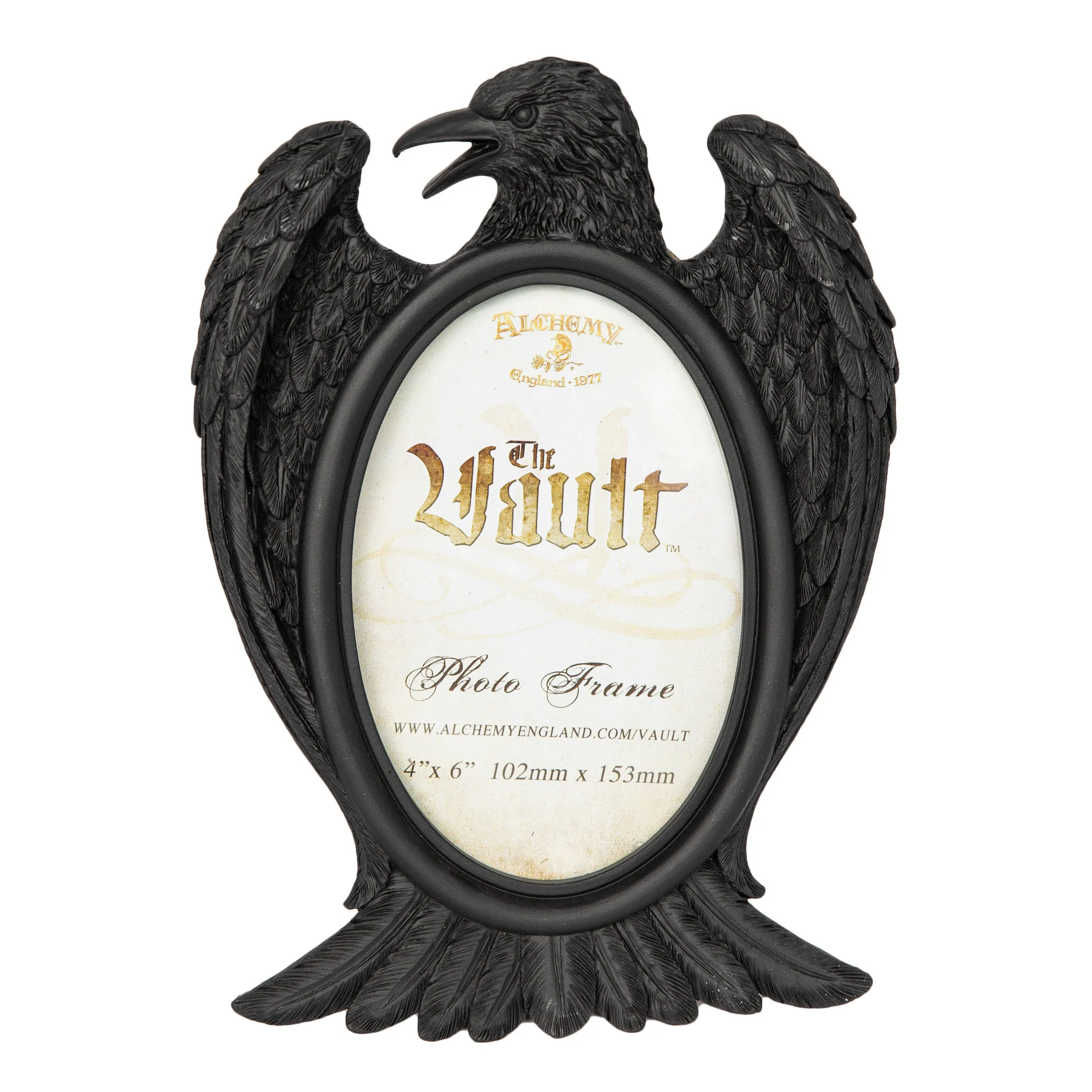 Black Raven Picture Frame