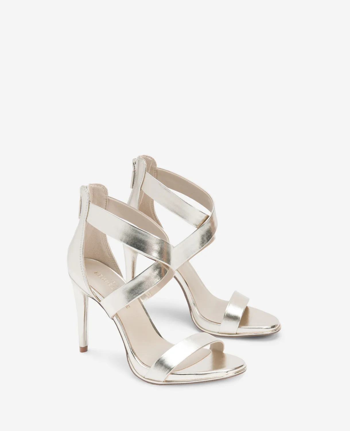 Brooke Cross Strap Heeled Sandal