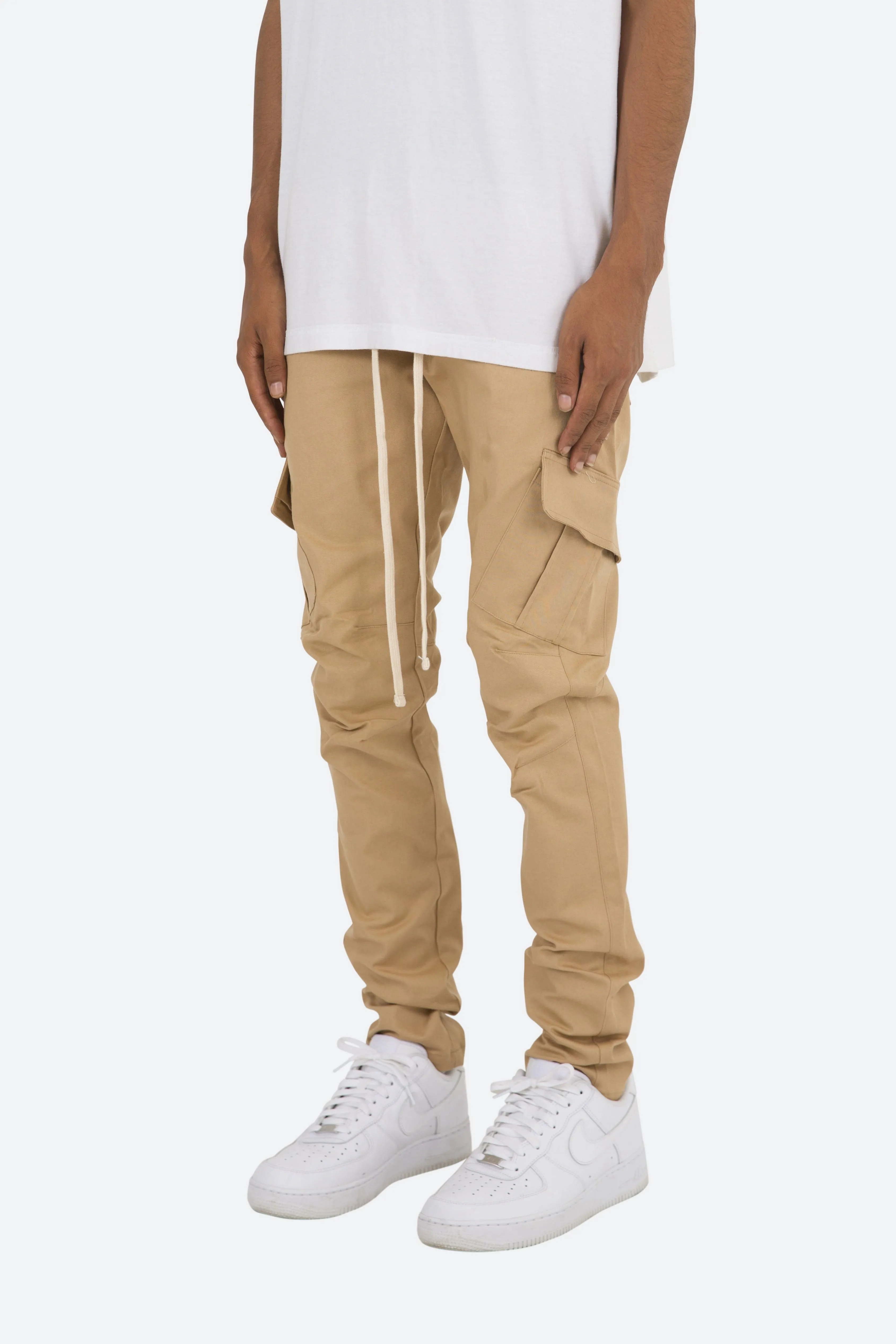 Cargo Drawcord II Pants - Khaki