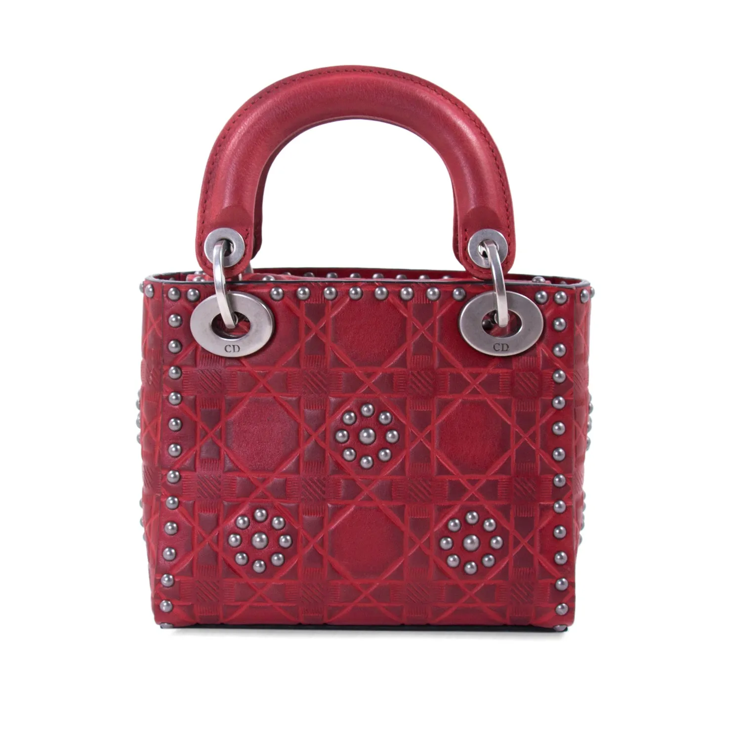 Christian Dior Studded Mini Lady Dior