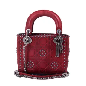 Christian Dior Studded Mini Lady Dior