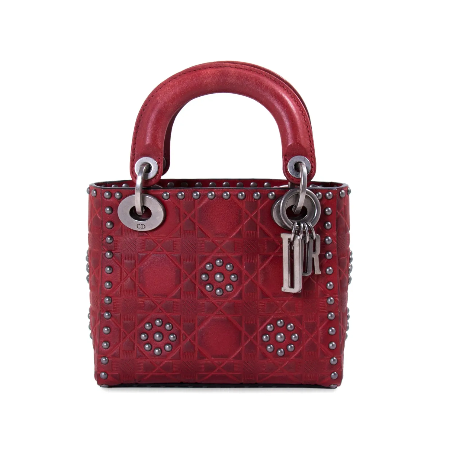 Christian Dior Studded Mini Lady Dior