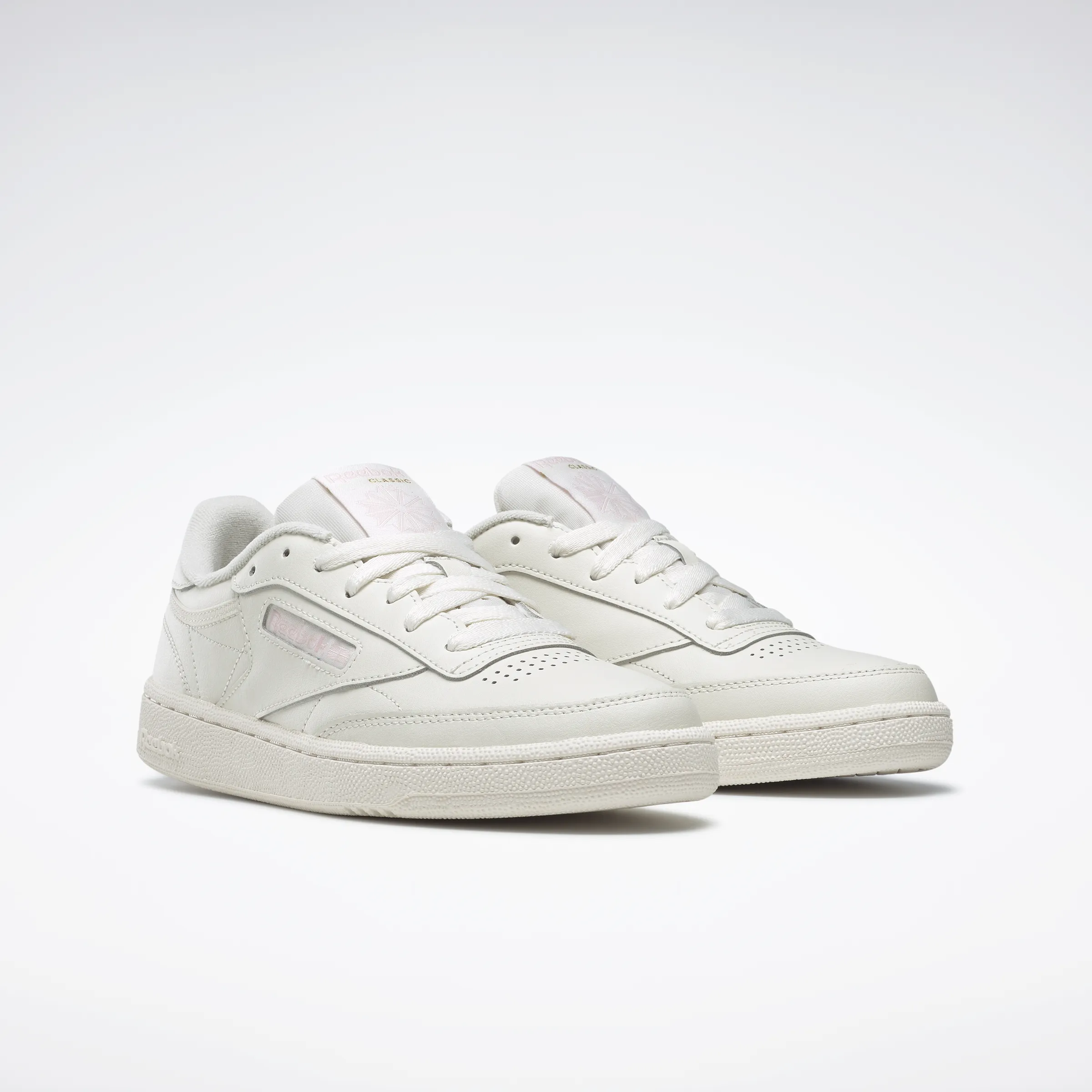 Club C 85 Shoes Chalk/Chalk/Porcelain Pink