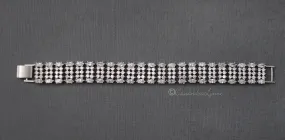 CZ Tennis Bracelet with Marquise Accents