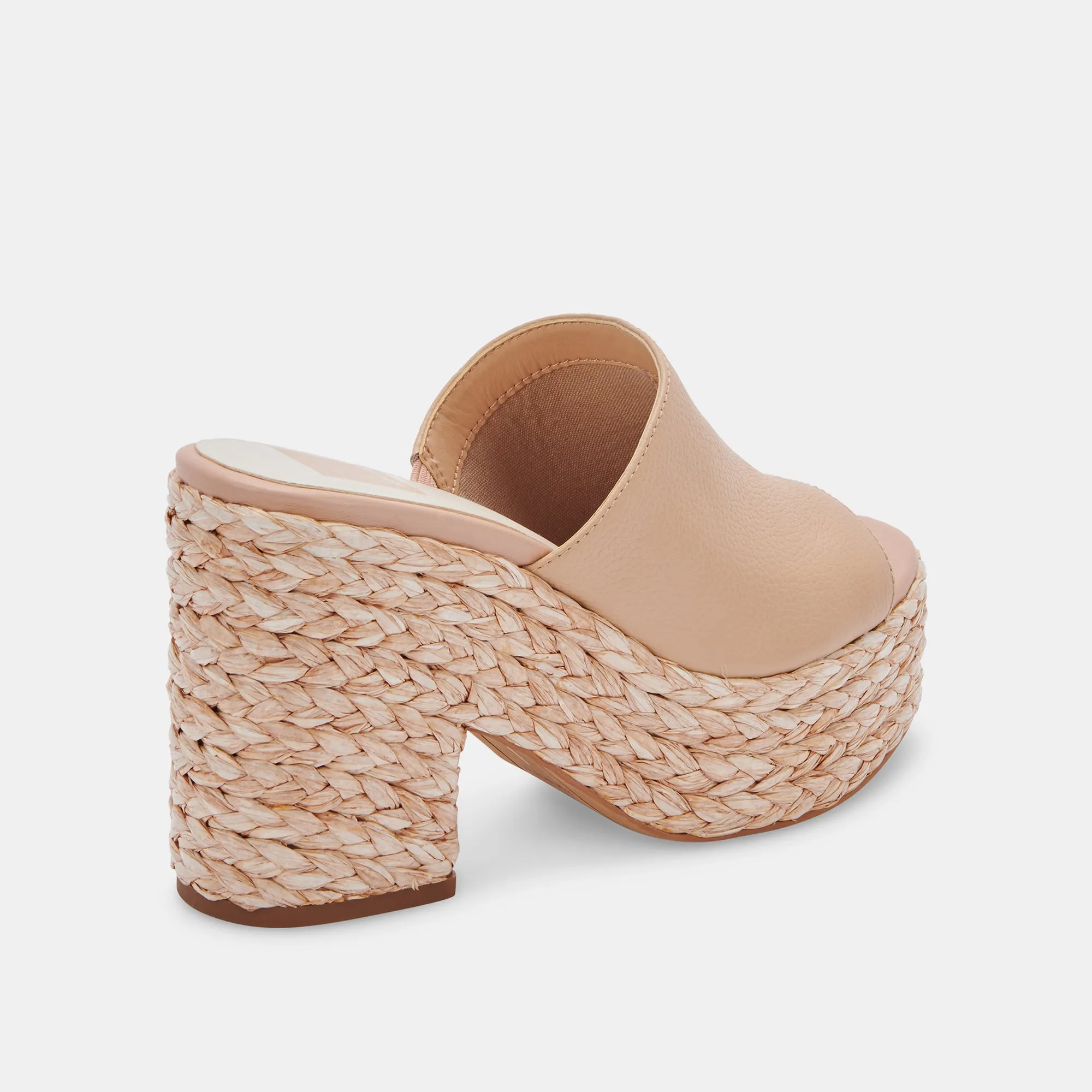 ELORA HEELS BLUSH LEATHER