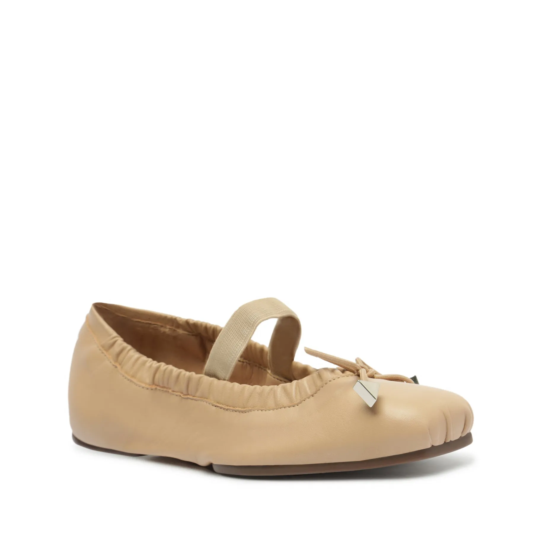 Fanny Leather Flat