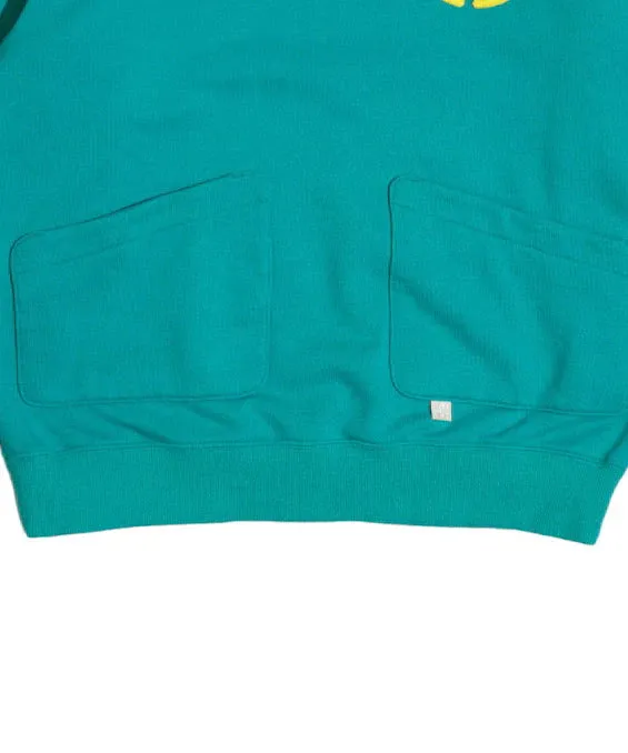 Half Zip Sweat Top