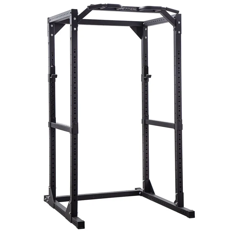 Hit Fitness Athletic Pack Plus 120kg | Rack - Bench - Black Bumper Plates