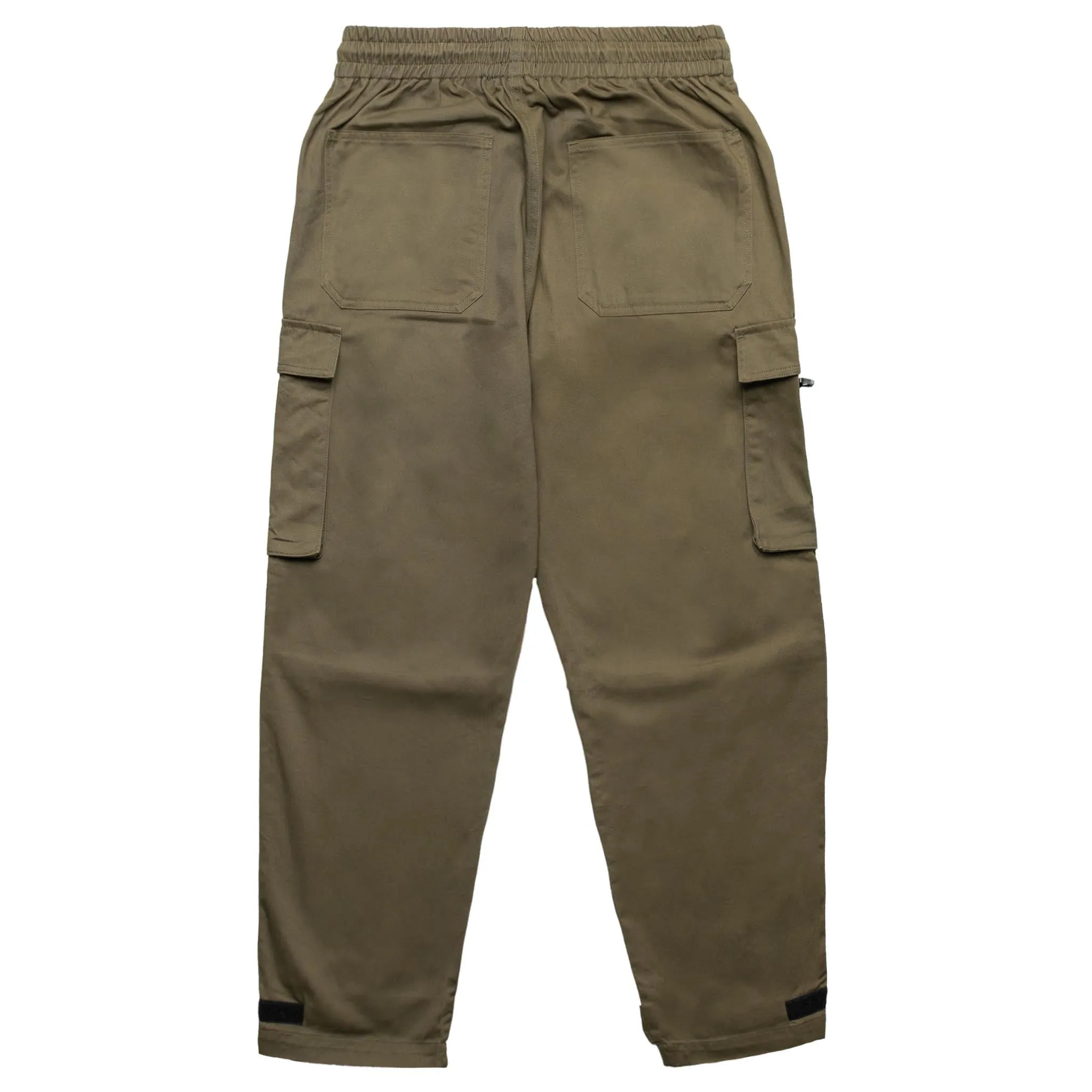 HOMME  Reflective Strap Tech Cargo Pants Army