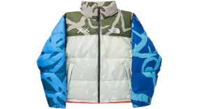 KAWS x The North Face Retro 1996 Nuptse Jacket Moonlight Ivory Nuptse Print