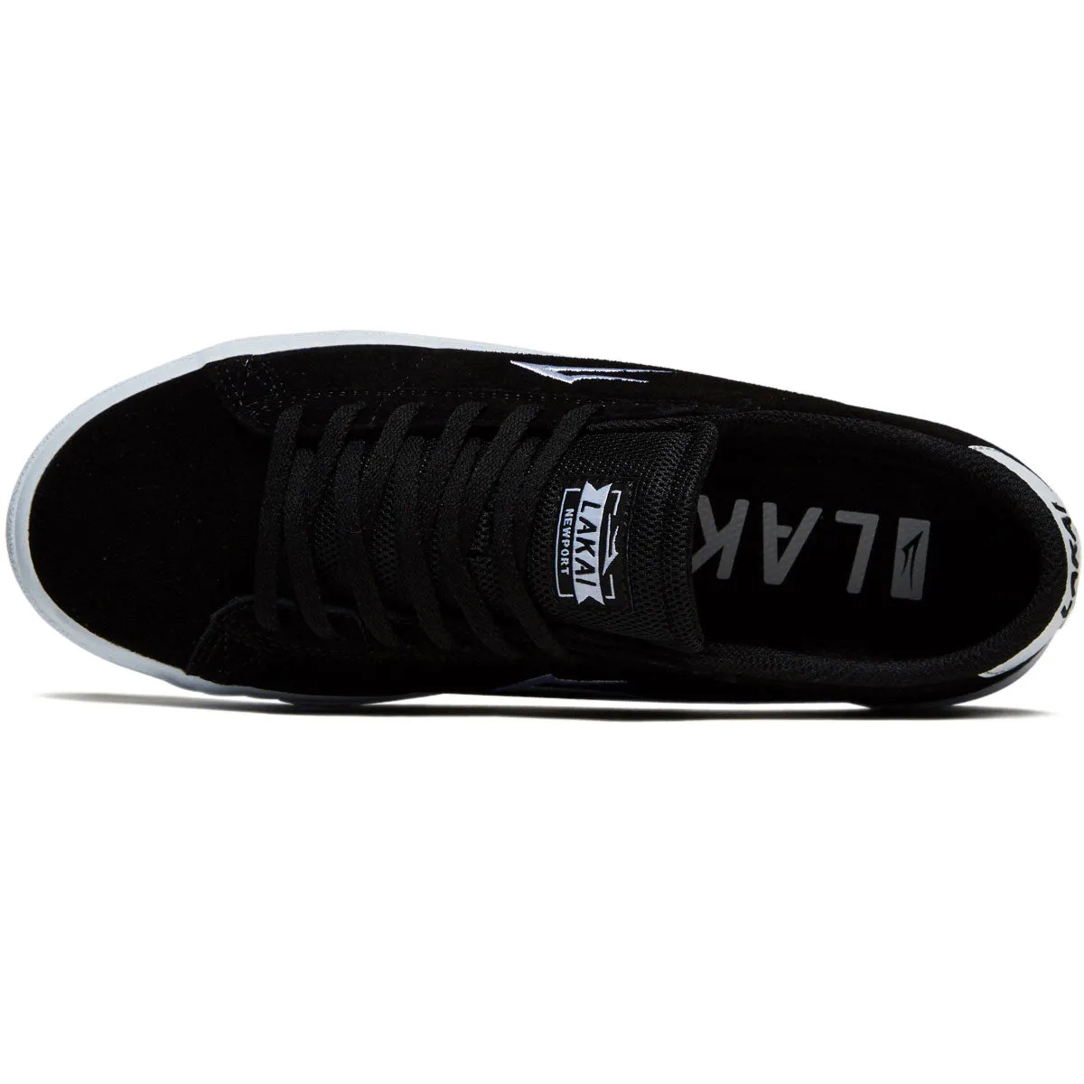 Lakai Newport 2024 Shoes - Black Suede