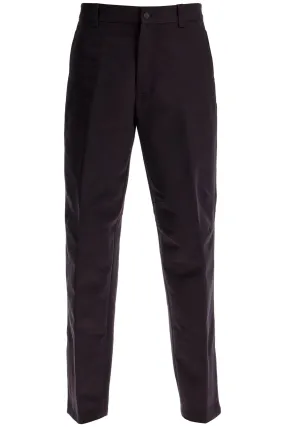 LANVIN biker gabardine trousers