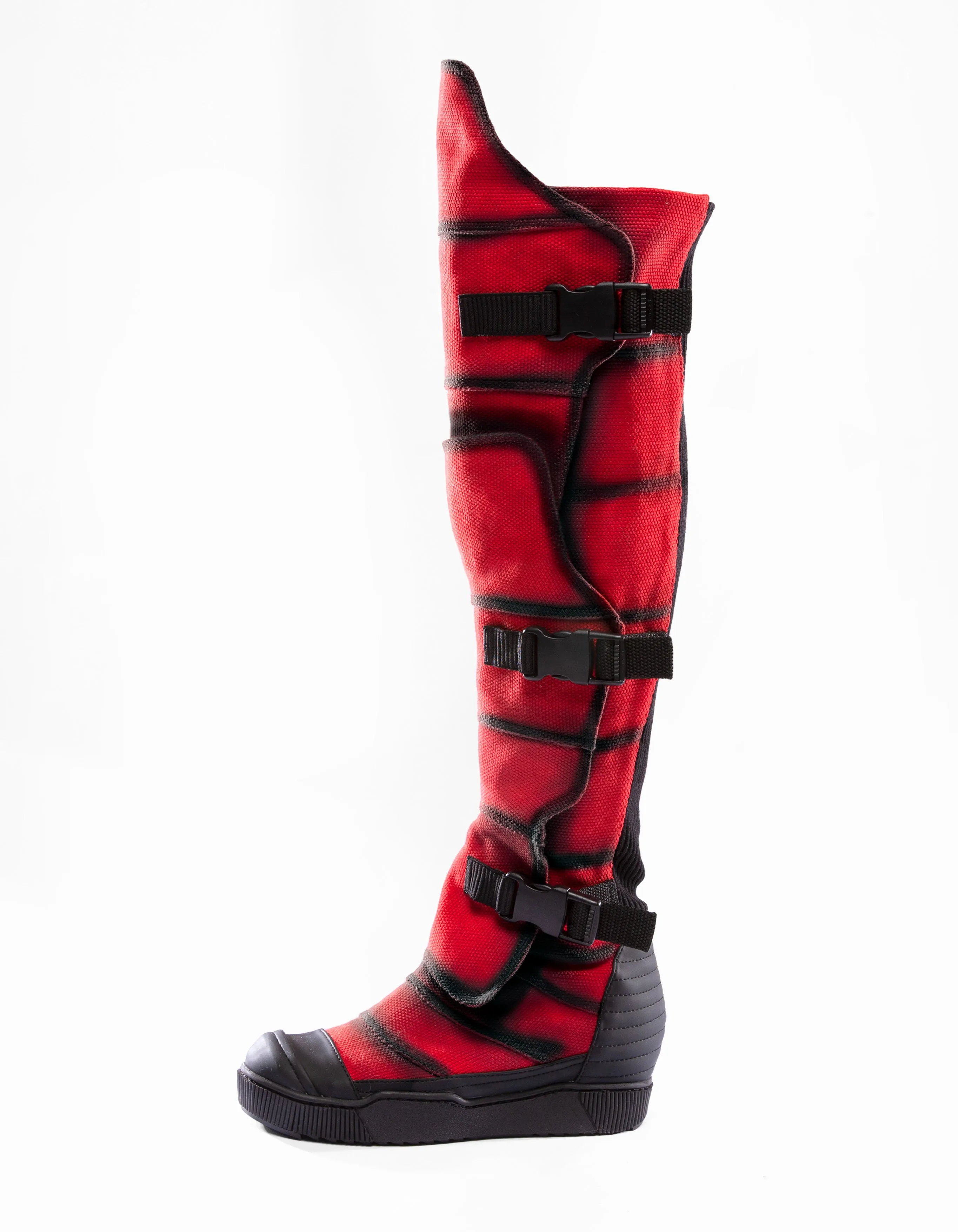 LONG BOOTS OVERWALK RED