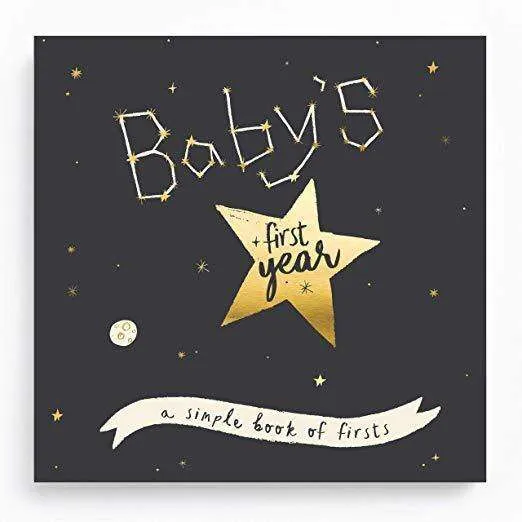 Lucy Darling Golden Stargazer Memory Baby Book