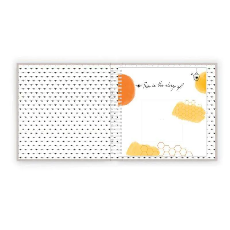 Lucy Darling Honey Bee Luxury Memory Baby Book