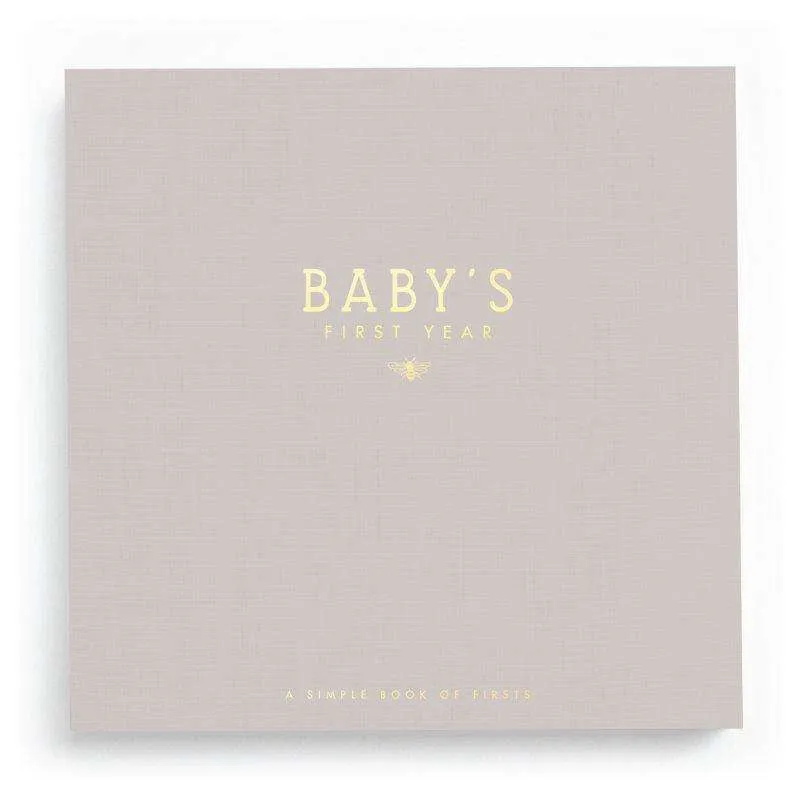 Lucy Darling Honey Bee Luxury Memory Baby Book