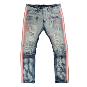 M1743 Makobi Majorca Denim Jeans - Light Wash