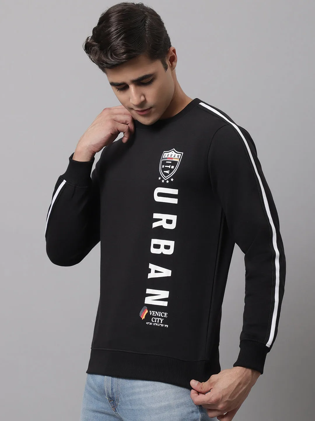 Men Black Sweatshirt