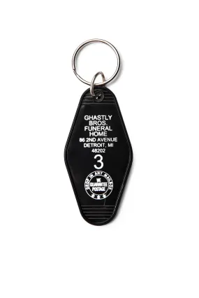 Motel Key Fob - Ghastly Bros. Funeral Home