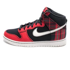 Nike Dunk High Retro SE 'Plaid' Red/Black