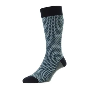 Pantherella -  Elgar Diamond Summer Jacquard English Made - Socks