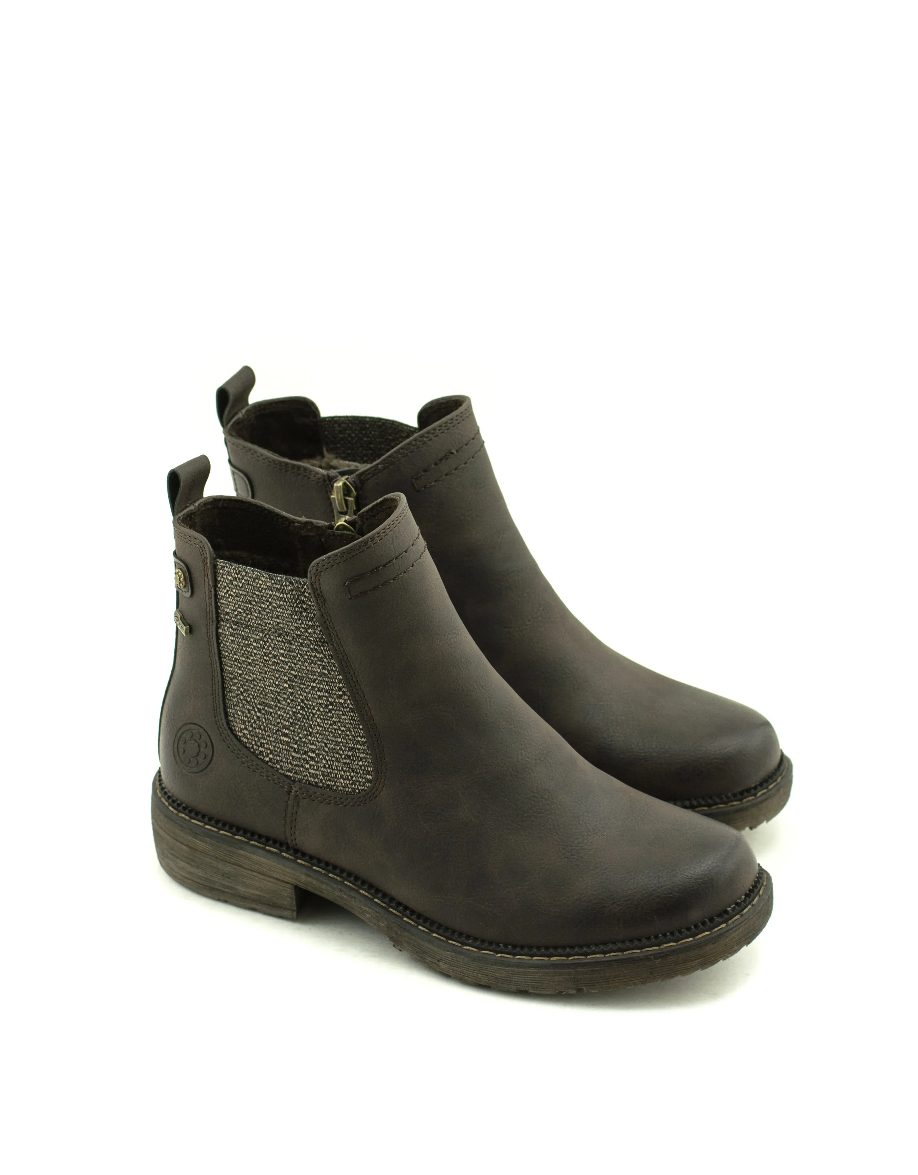 Relife — Virlast Chelsea Boot - Brown Brush