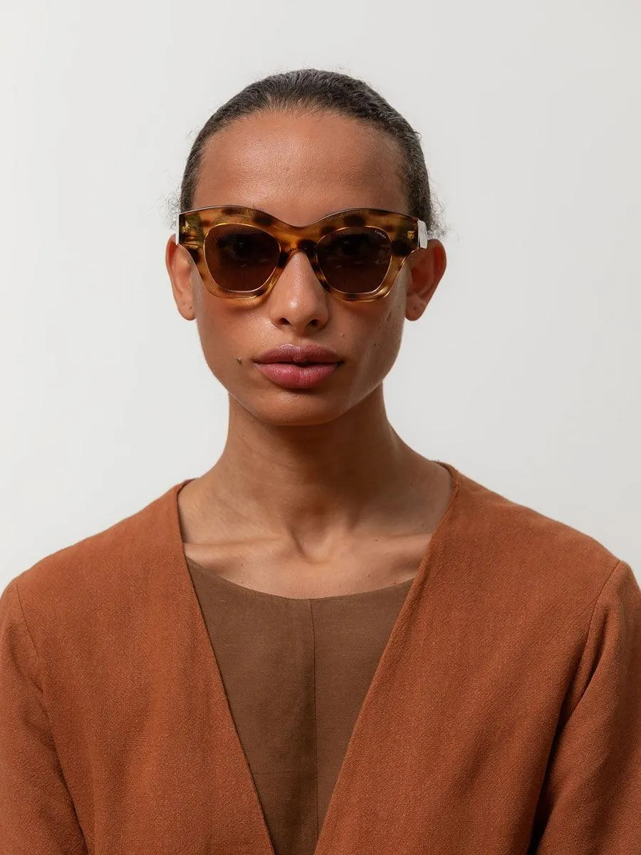 Tessa Cerrado Solid sunglasses