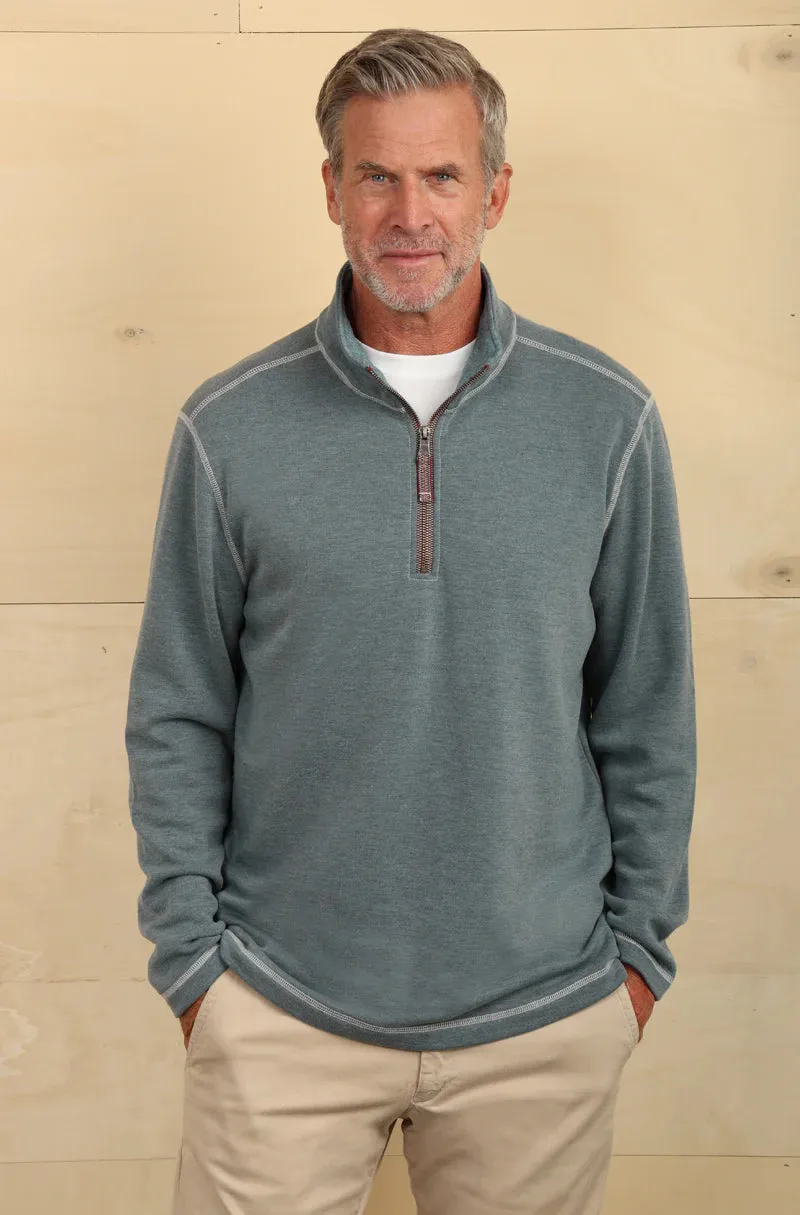 True Grit Sea Ranch Fleece 1/4 Zip Pullover