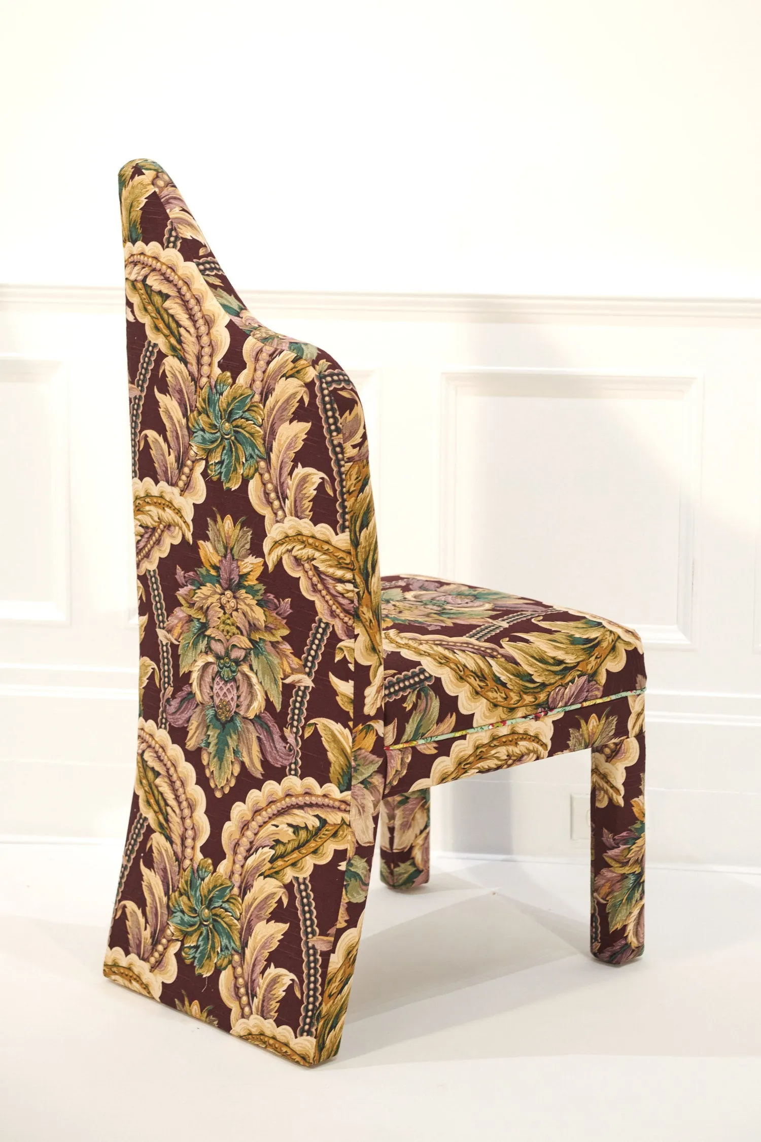 Upholstered Armchair in Vintage Floral