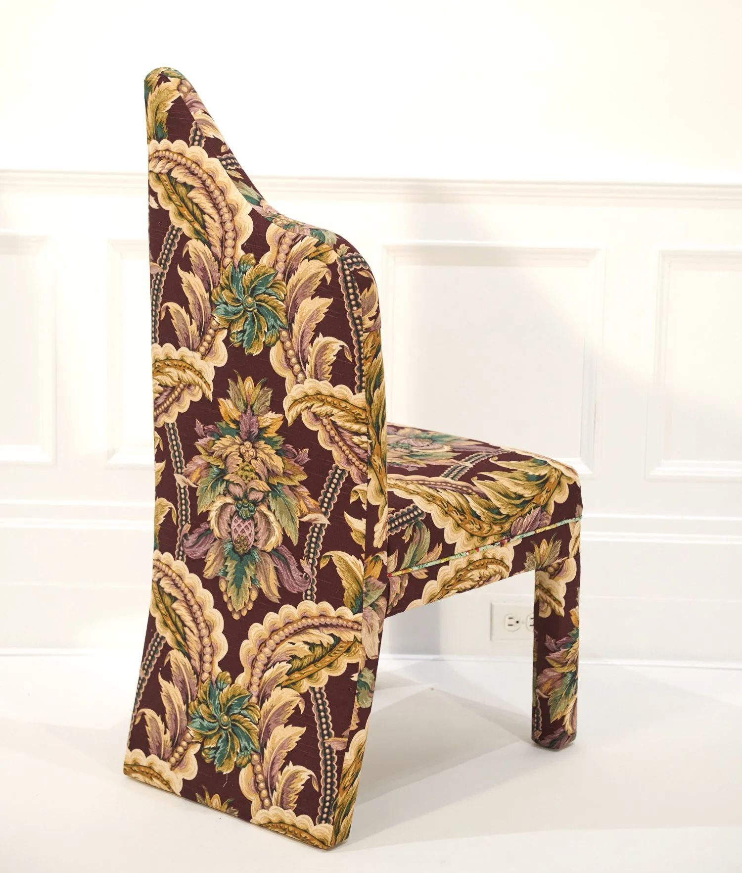 Upholstered Armchair in Vintage Floral