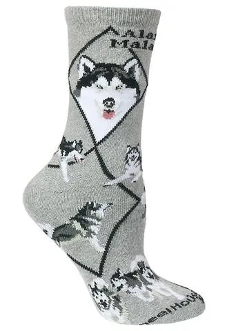 Wheel House Designs Alaskan Malamute Sock